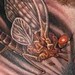 Tattoos - Neck Bug Tattoo - 39989