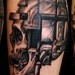 Tattoos - Cut Out Skull Tattoo - 39132