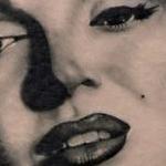 Tattoos - Marilyn Monroe Portrait Tattoo - 101746
