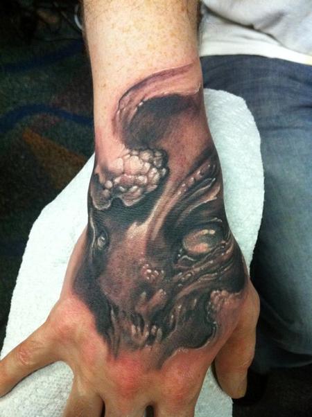 Tattoos - Evil hand tattoo - 60056