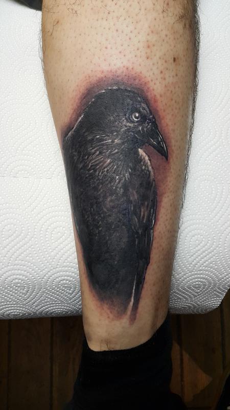 Tattoos - Raven Tattoo - 140409