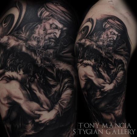 Tony Mancia - The Return of the Prodigal Son (1773) by Pompeo Batoni