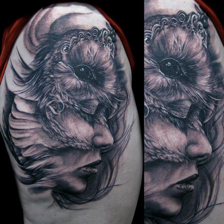 Tattoos - Owl Morph - 98023