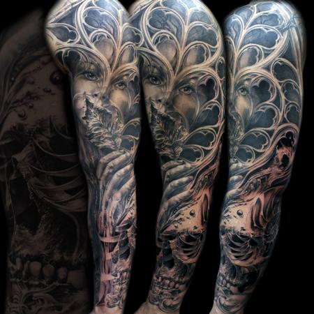 Tattoos - Nature Cathedral Morph - 125724