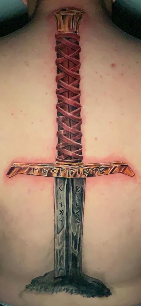 125 Awesome Sword Tattoo Ideas for the Viking in You