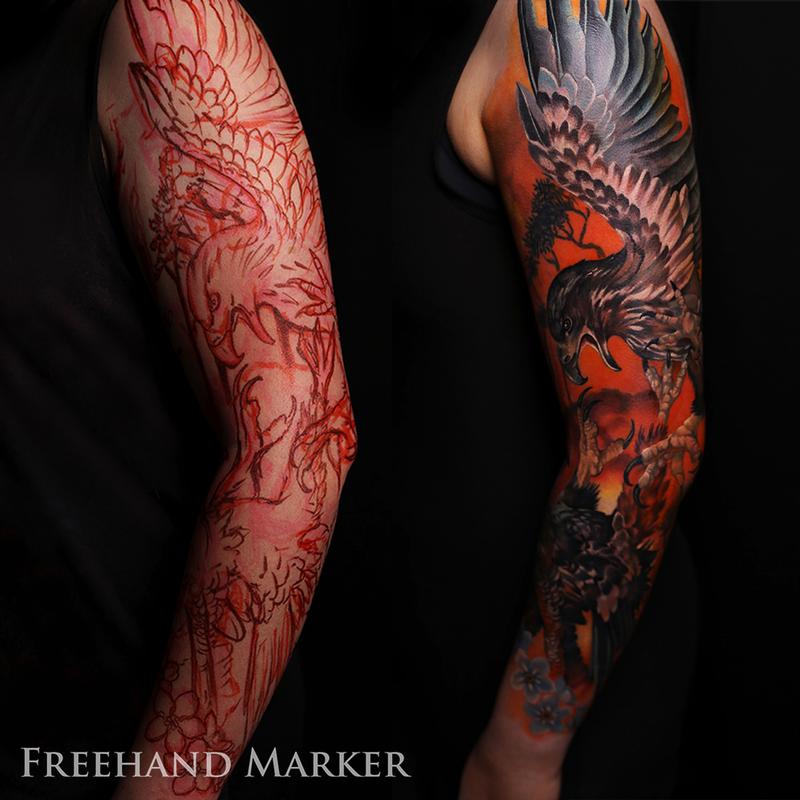Fighting with Fire Sleeve by Gabriel Tenneson: TattooNOW