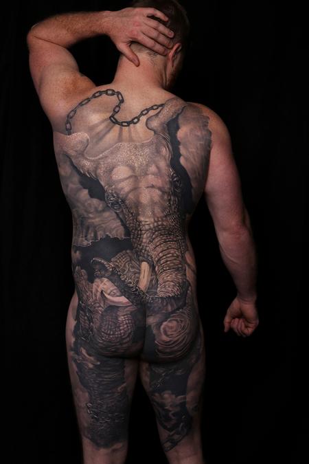 Tattoos - Liberation Backpiece - 129515