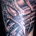 Tattoos - Black and Grey Bio Mech Arm - 14463