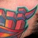 Tattoos - Geometric Neck with Lightning - 14475