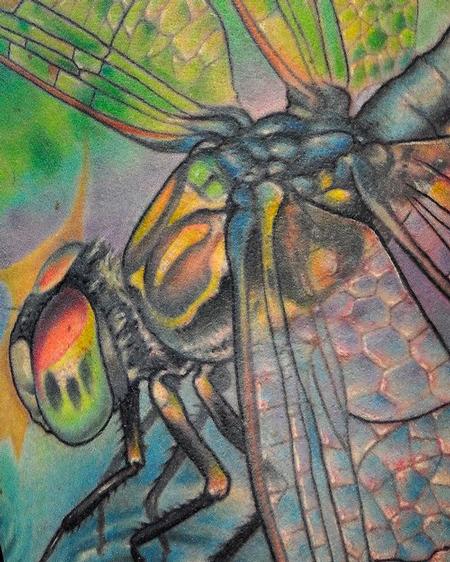 Tattoos - Dragonfly Tattoo detail - 58652