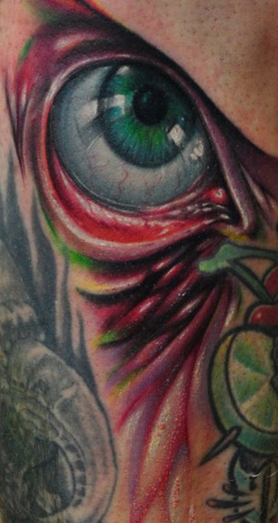 Tattoos - Color eye Tattoo - 51385