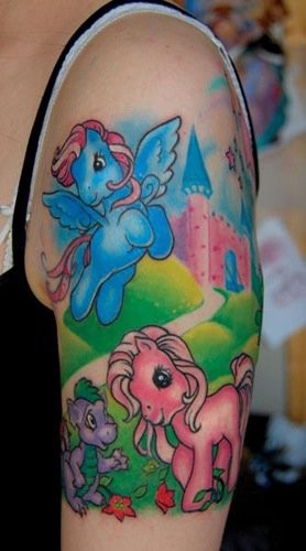 Tattoos - My Little Pony Tattoo - 51387