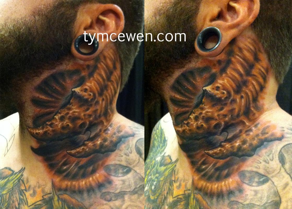Nickjames  Throat tattoo Dove neck tattoo Neck tattoo for guys