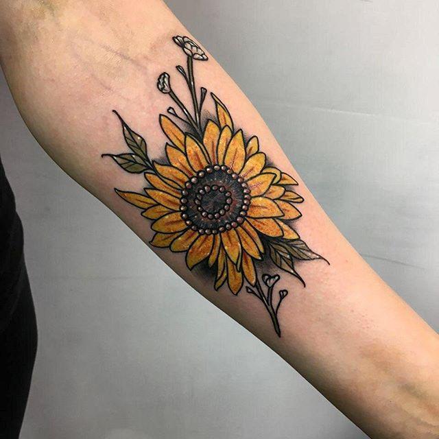 Sunflower Tattoo Designs  CUSTOM TATTOO DESIGN