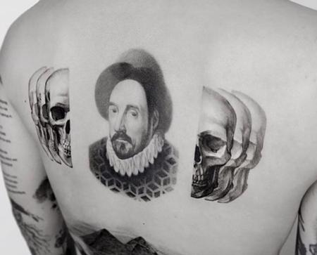 Tattoos - Shakespeare Backpiece - 144031