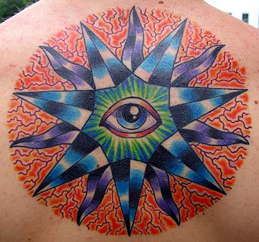 Alex Grey Inspired Sun by Canman: TattooNOW