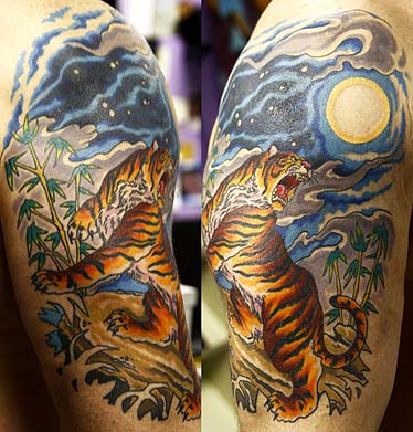 Jungle Tiger Tattoo by WildSpiritWolf on DeviantArt