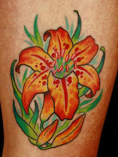 Tattoos - Lilly Tattoo - 60904