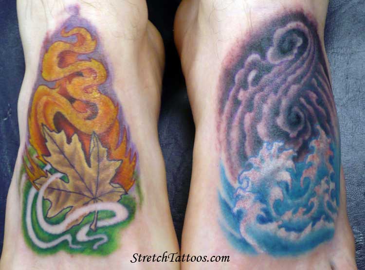 30 Perfect Elemental Tattoo Ideas And Suggestions  Bored Art