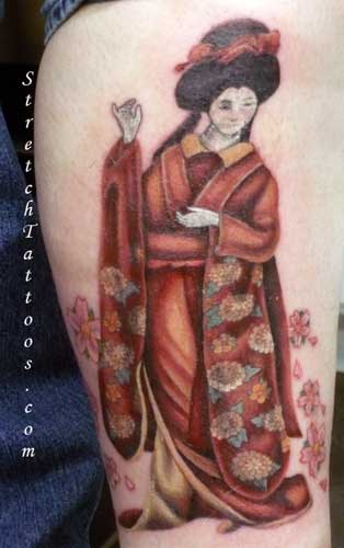 Japanese Doll by Stretch: TattooNOW