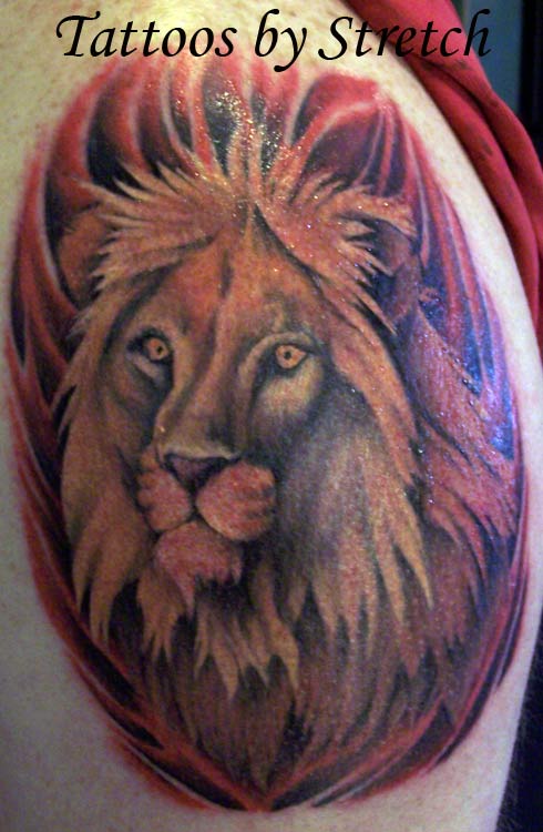 King of the fuck'n jungle by Stretch: TattooNOW King of the fuck'n jungle by Stretch: TattooNOW