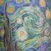 Tattoos - Van Gogh Starry Night Reproduction Tattoo - 75874