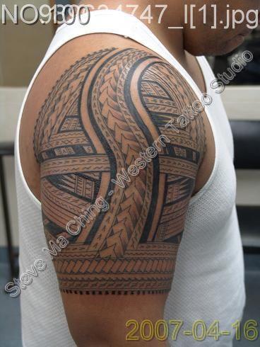 Black Work Tattoo by Steve Ma Ching: TattooNOW Black Work Tattoo by Steve Ma Ching: TattooNOW