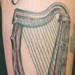 Tattoos - Harp Tattoo - 51741