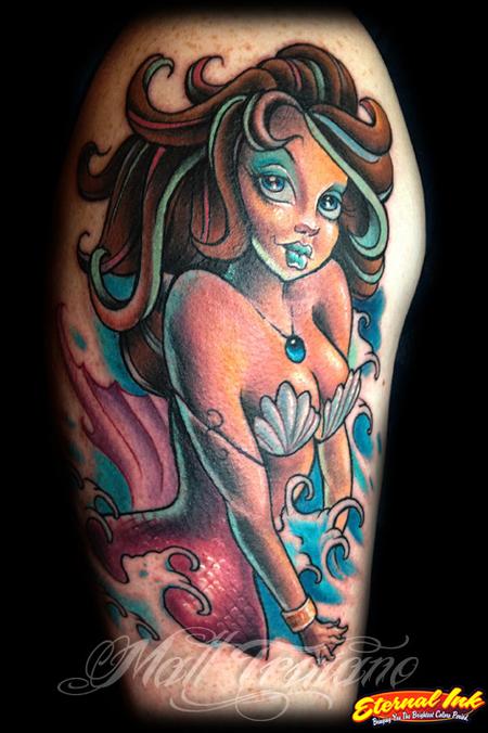 Tattoos - mermaid - 61988