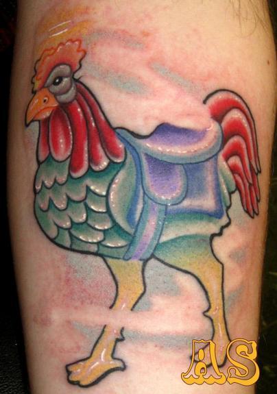 Green cock by Matt Truiano: TattooNOW Green cock by Matt Truiano: TattooNOW