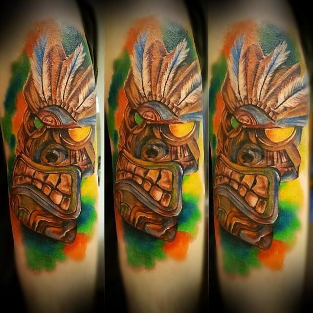 Tiki Crash bandicoot tattoo, Crash bandicoot, Bandicoot