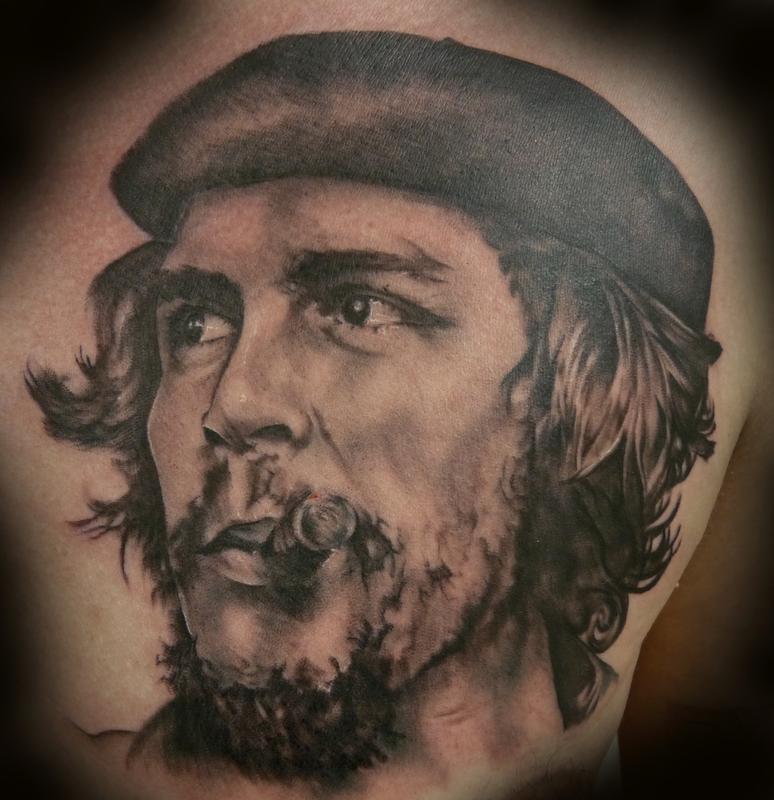 Man with che guevara tattoo Stock Photos and Images  agefotostock