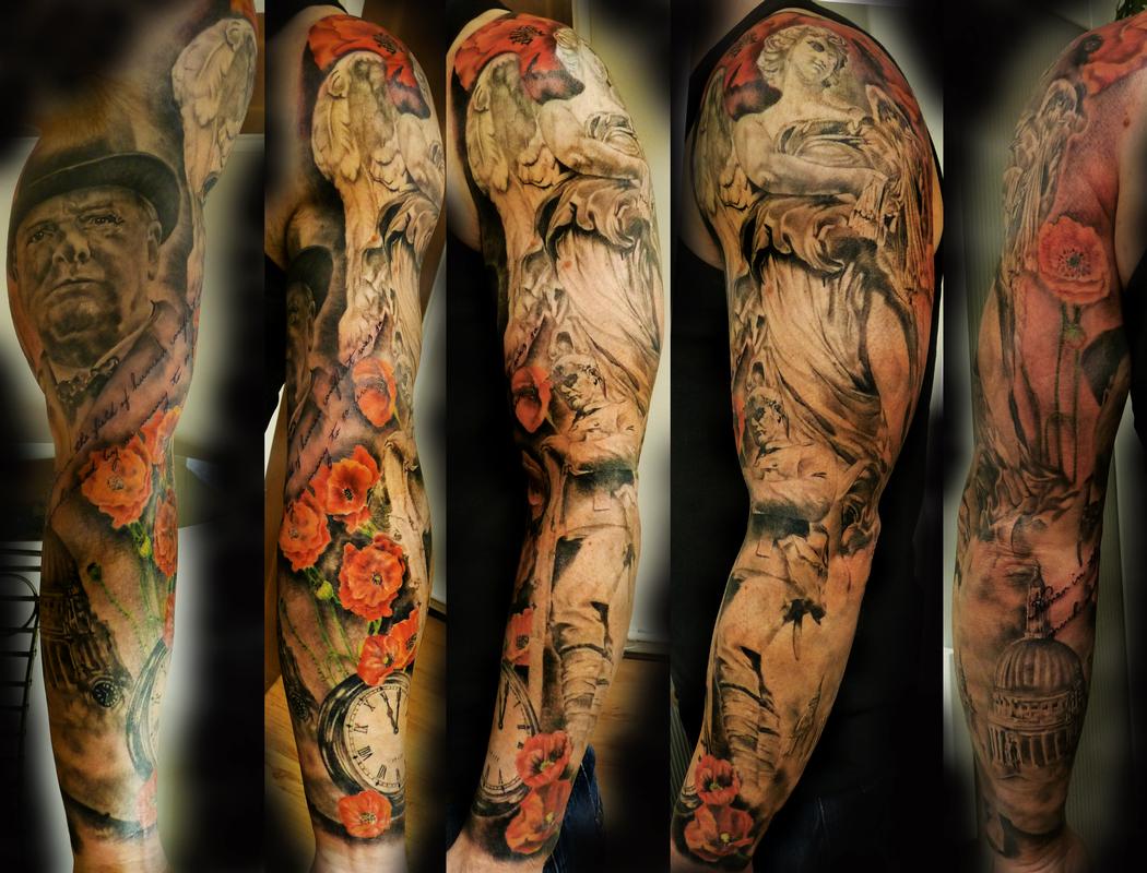 3. Remembrance tattoo designs for men - wide 7