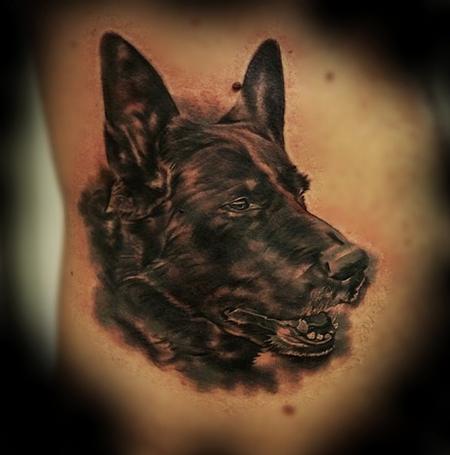 Tattoos - Dog Portrait - 94771