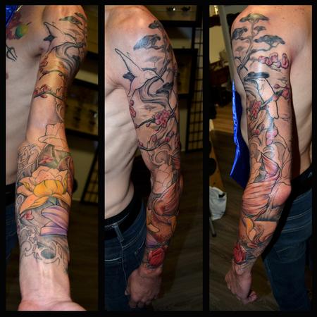 Japanese / Art Nouveau Full sleeve, unfinished by Yorick