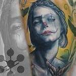 Tattoos - Clown Woman - 127907