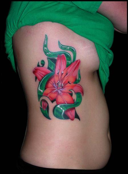 Tattoos - Royal Sunset Lily - 79395