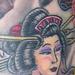 Tattoos - Geisha, Wind, Peonies, Cherry Blossoms and a Daffodil  - 79366