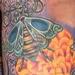 Tattoos - Day of the Dead Skulls, Marigolds, Bee and a Tribal Re-work - 79441