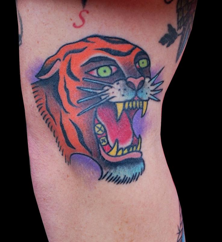 Tiger Tattoo  Started on my ribs tattoo by Ruger  wwwrug  Flickr
