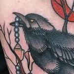 Tattoos - Traditional Crow Tattoo - 129029