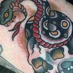 Tattoos - Skull and Snake Tattoo - 129047