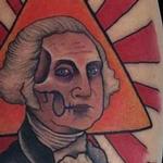 Tattoos - George Washington Tattoo - 100489