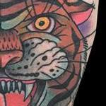 Tattoos - Traditional Tiger Tattoo - 111885