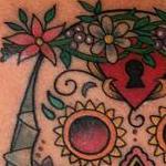 Tattoos - Sugar Skull Bride Tattoo - 122639