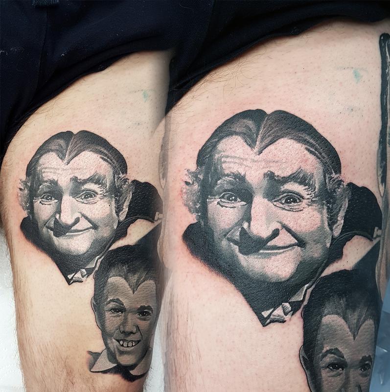 Mel Munsters Tattoo by Jesso TattooNOW