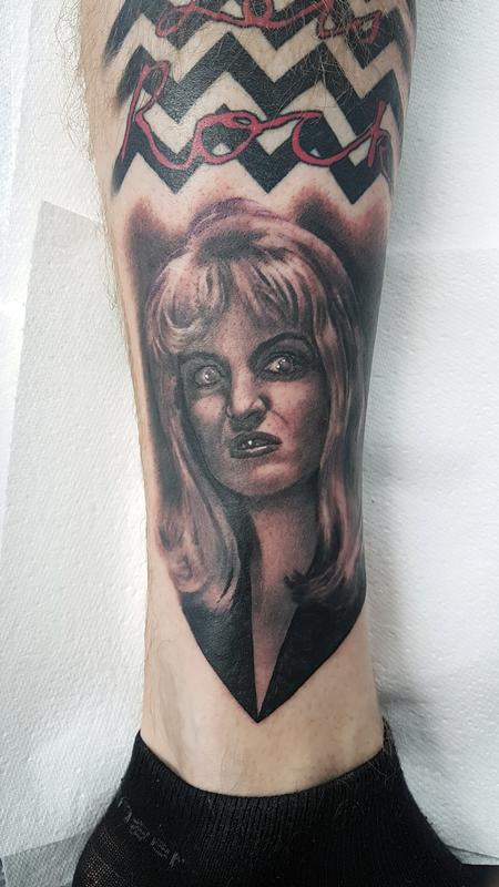 Tattoos - Mini Laura Palmer Portrait - 134261
