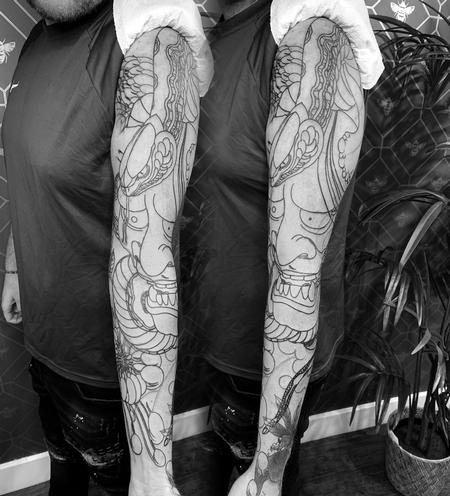 Tattoos - Hanna and Snake Sleeve - 144976