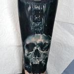 Tattoos - Xenomorph Calf Tattoo - 130363
