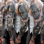 Tattoos - Grim Reaper / Death Sleeve Tattoo - 126525